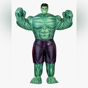 Inflatable Green Superhero Costume - Marvel The Hulk costume